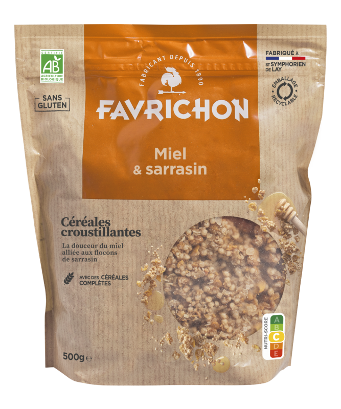 Céréales croustillantes miel & sarrasin - 1
